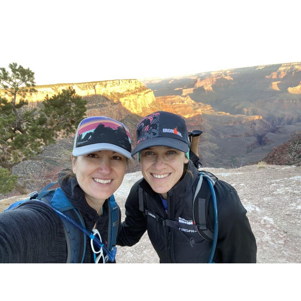 We survived a 18 mile hike to the bottom of the Grand Canyon and back up. A true test of our relationship!