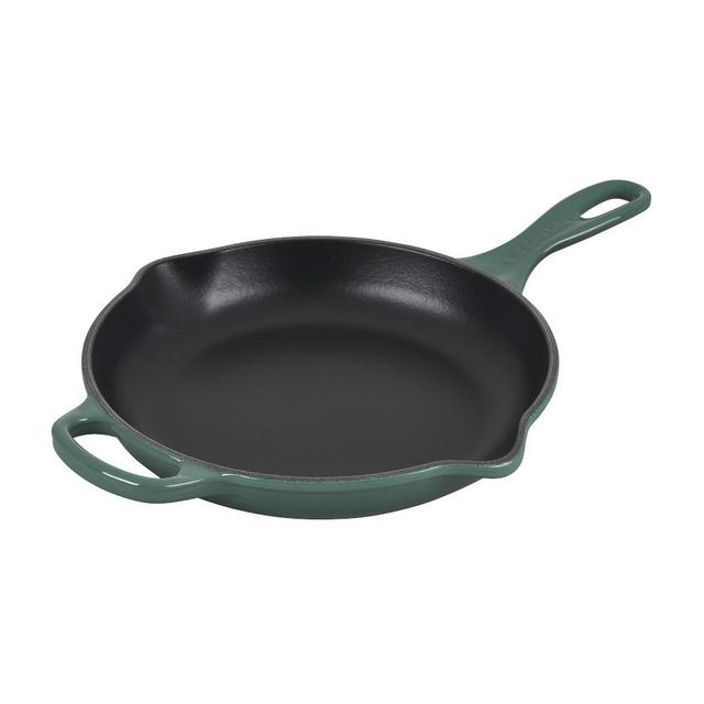 Le Creuset Signature Enameled Cast Iron Fry Pan, 9", Artichaut