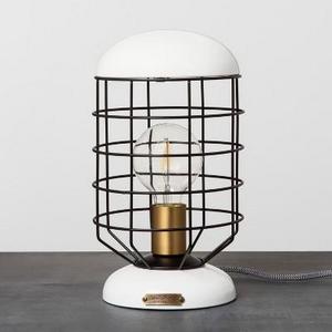 Cage Table Lamp - White - Hearth & Hand™ with Magnolia