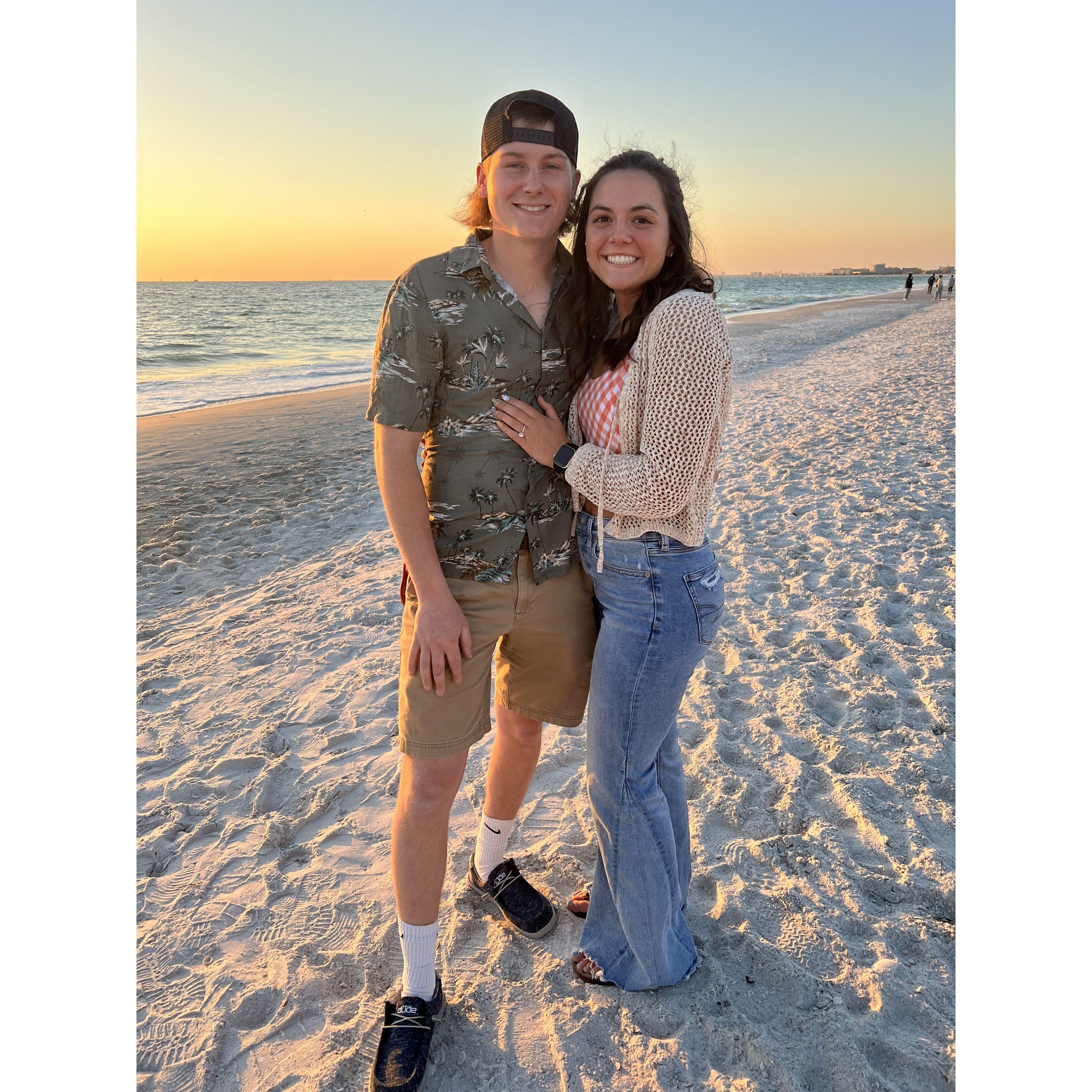 The day we got engaged <3 - 3/15/2023