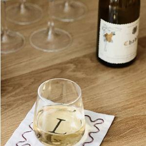 Morgan Stemless Wine Glasses, Set of 4