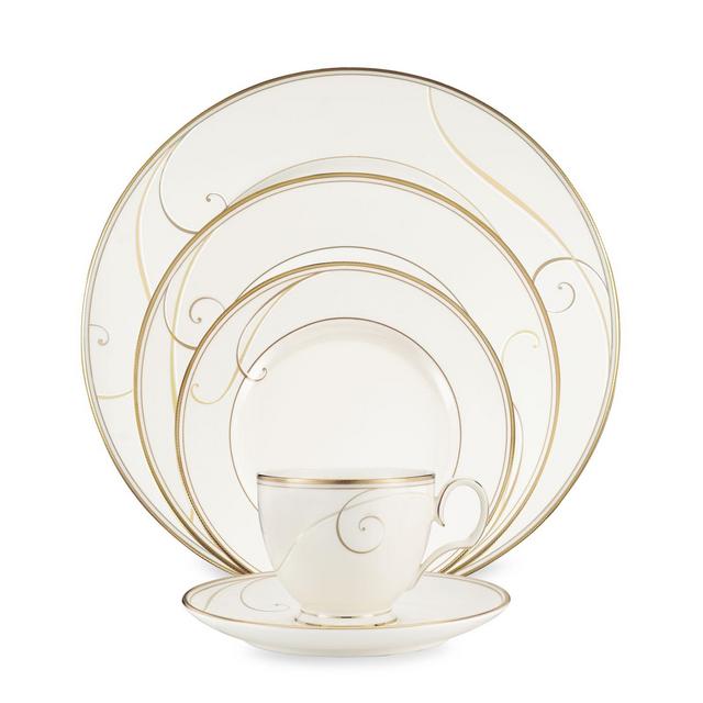 Noritake® Golden Wave 5-Piece Place Setting