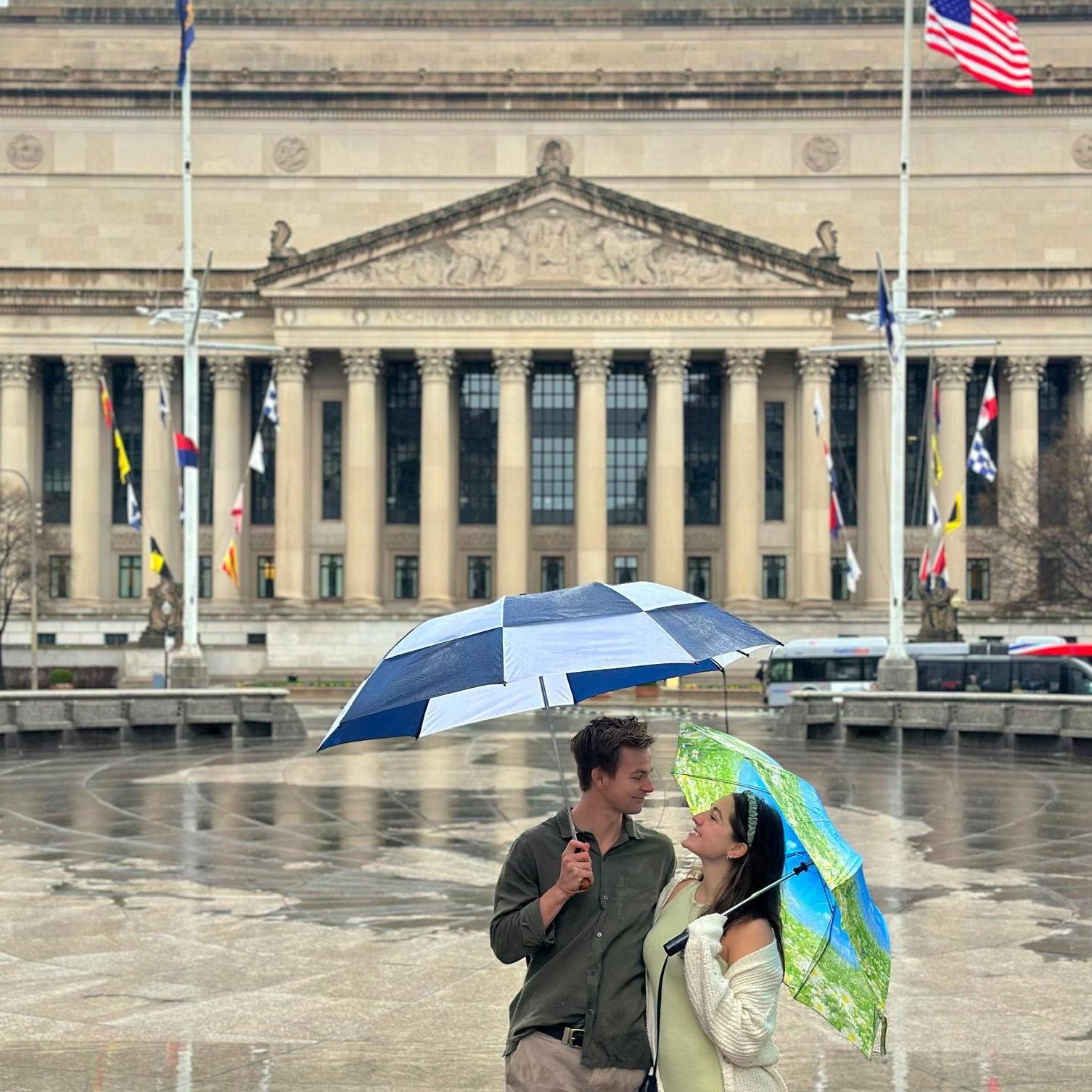 Sight-seeing on Bryce's first trip to D.C.