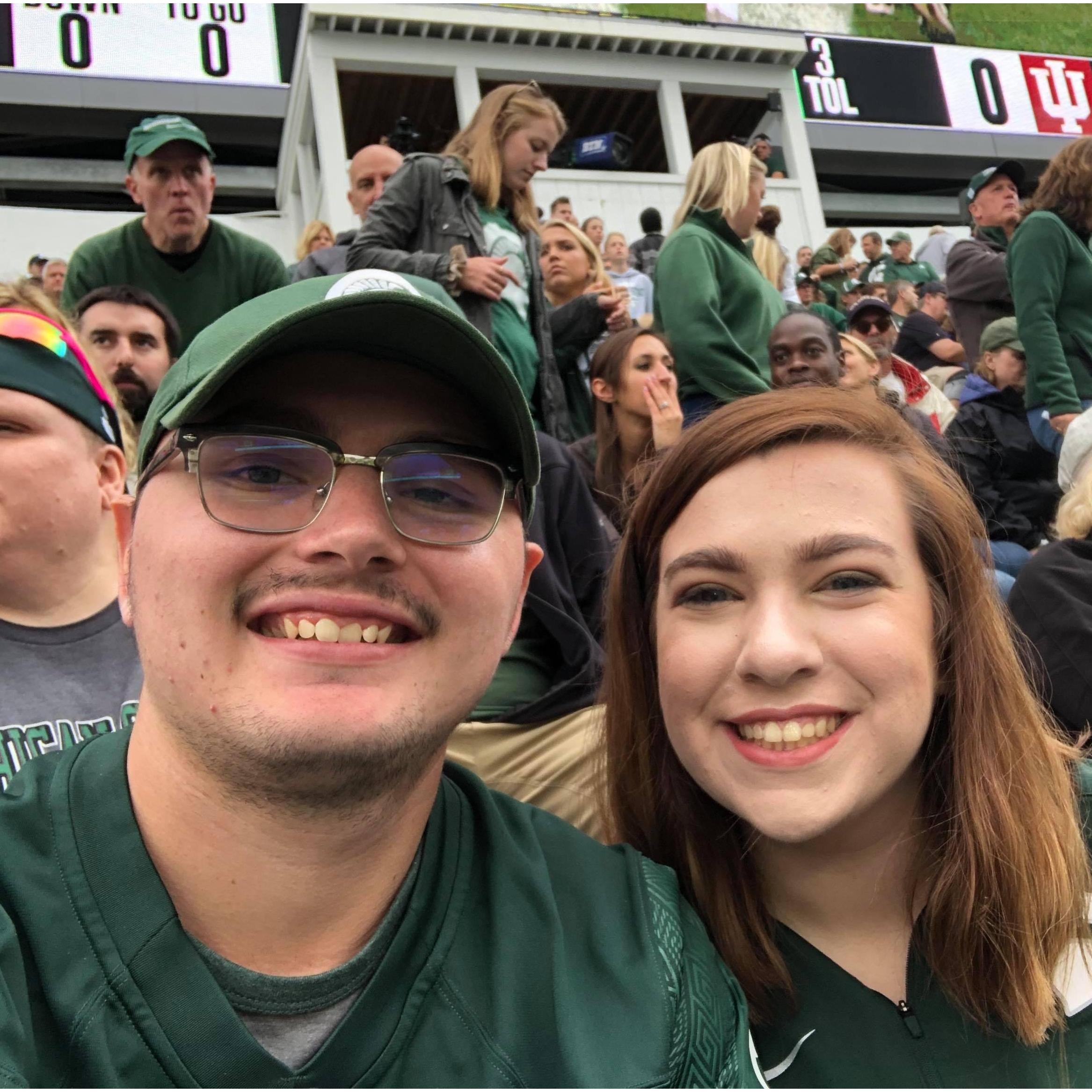 September 28th, 2019
Our first Michigan State game!