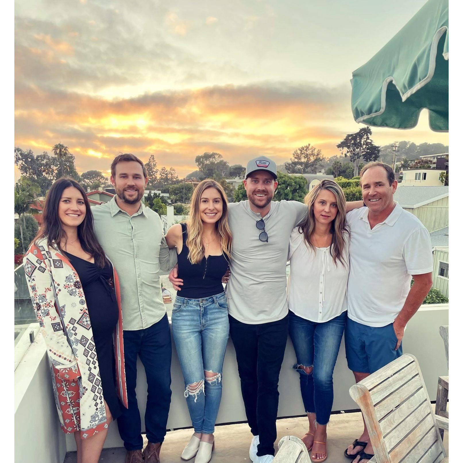 Wine tasting for Brendan's 33rd Birthday