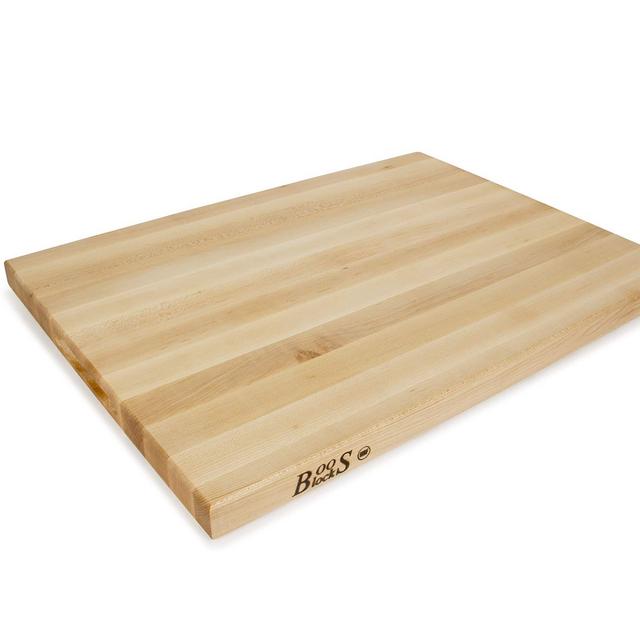 John Boos Block R02 Maple Wood Edge Grain Reversible Cutting Board, 24 Inches x 18 Inches x 1.5 Inches
