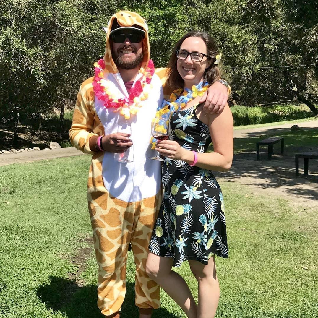 Malibu Wine Safaris May 2019 with Stanley the Griaffe