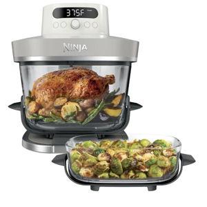 Ninja - Crispi Pro 6-in-1 Countertop Glass Air Fryer - Bone