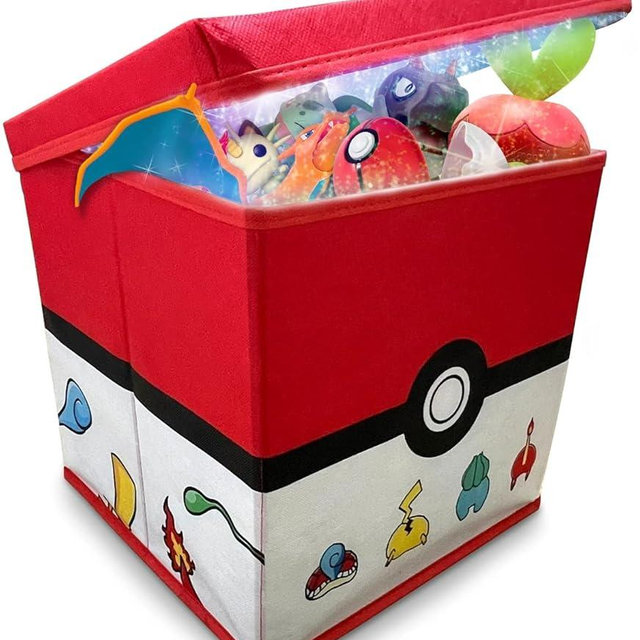 Generic Anime Gaming 14' Cartoon Storage Box Perfect for Gaming, Parties, Birthdays - Large