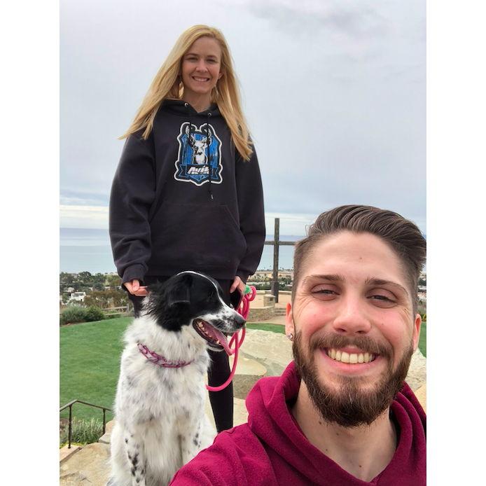 Visiting the Ventura cross. March 9th, 2020