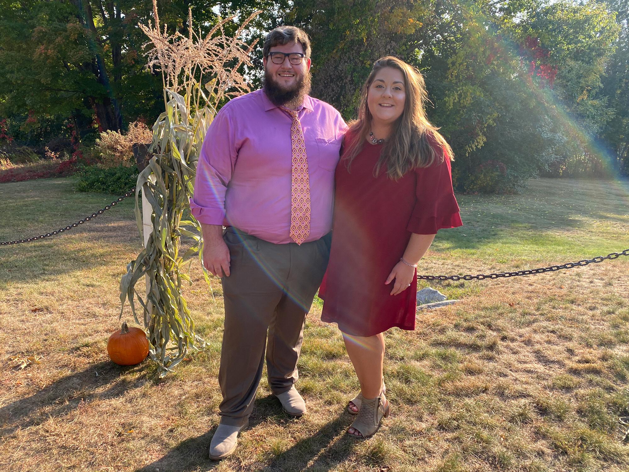 At a friends wedding!