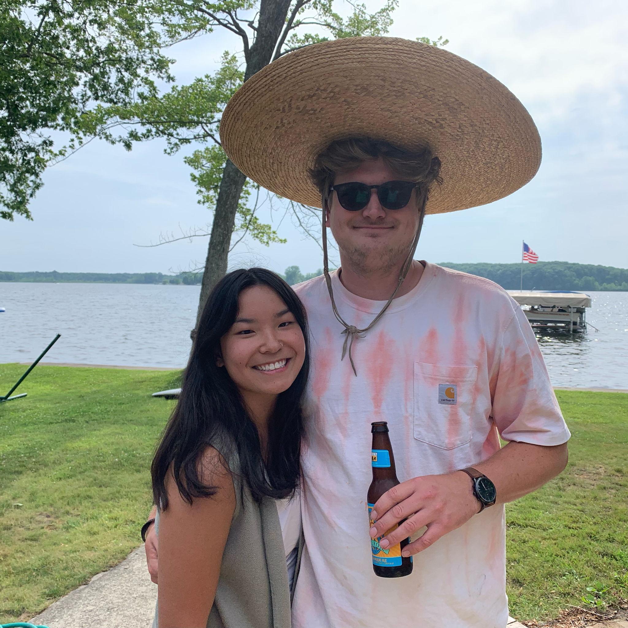 Alex threw Mike a surprise birthday party at the cottage to celebrate his 25th.