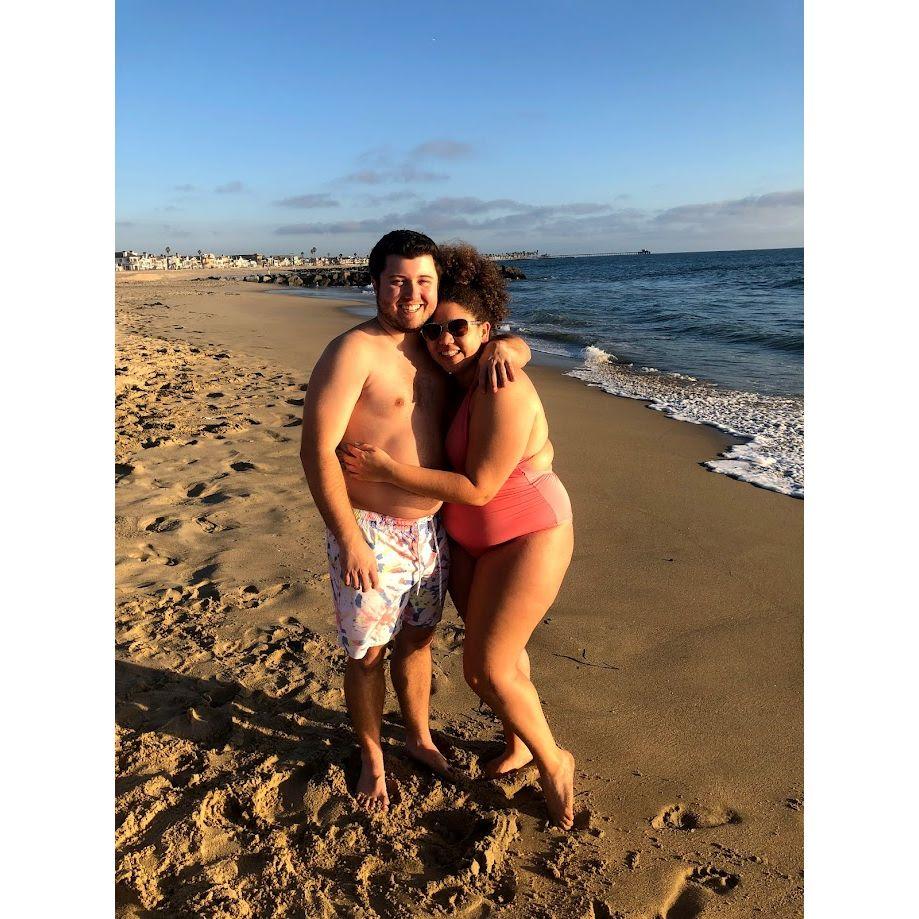 though we did long distance in college, we would always reunite during semester breaks and go to the beach together