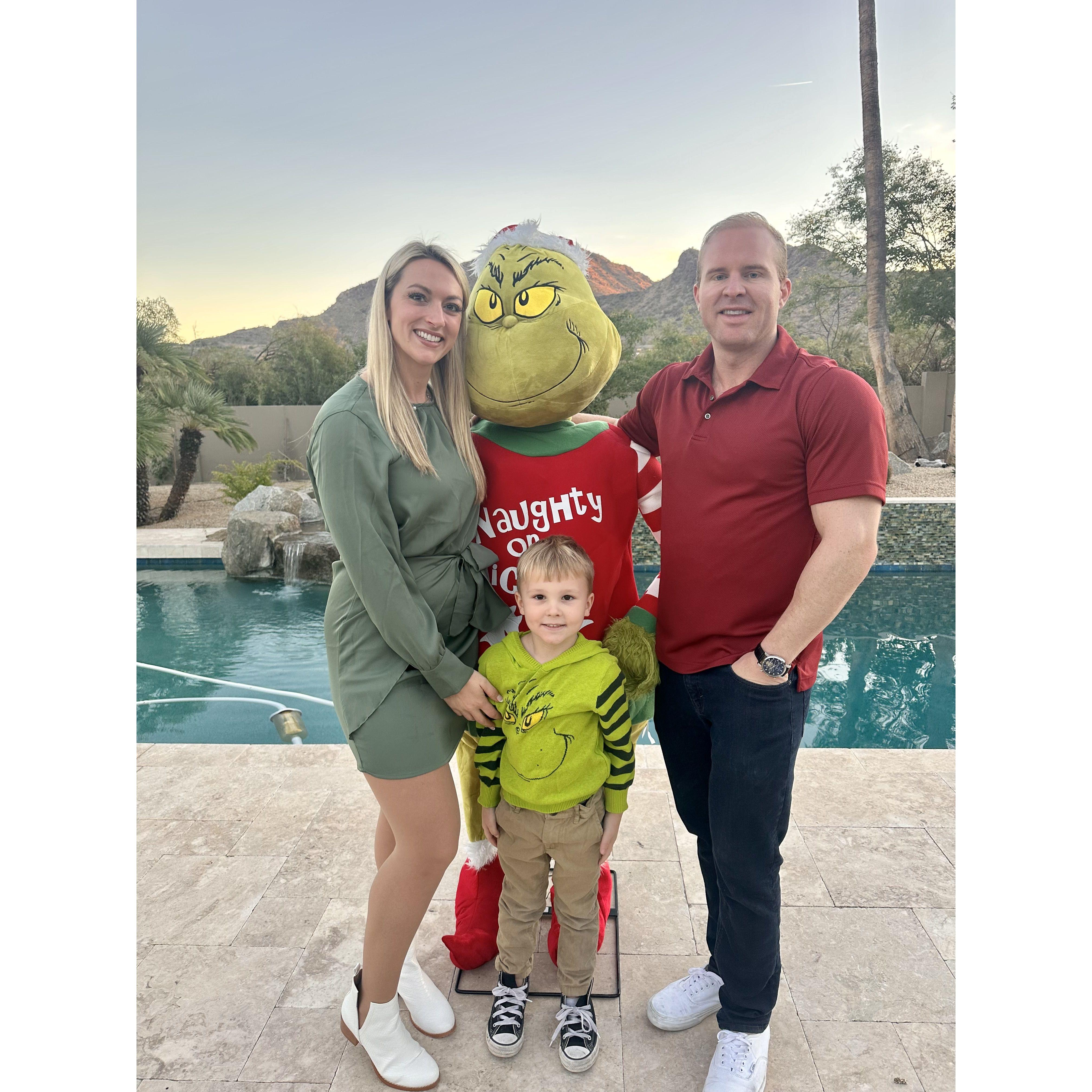 Christmas with The Grinch!