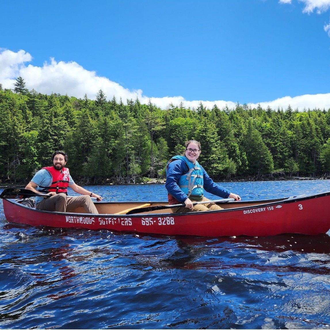 Moving in together was immediately followed by a trip to Moosehead with the Sharoods! It was the first trip where after, we didn't have to go to separate