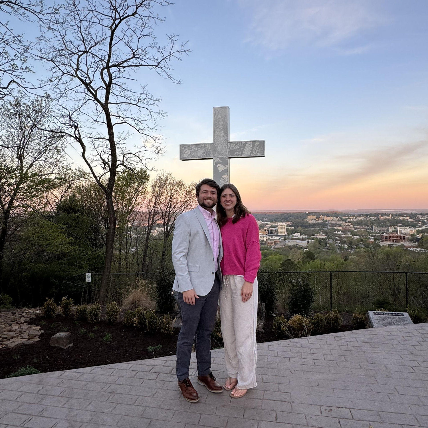 Our first Easter together at sunrise service