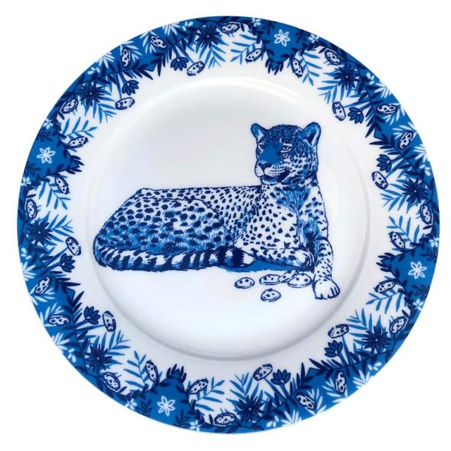 Leopard Willow Pattern Side Plate