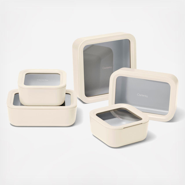 Caraway Home, Ceramic 13-Piece Food Storage Set | Zola