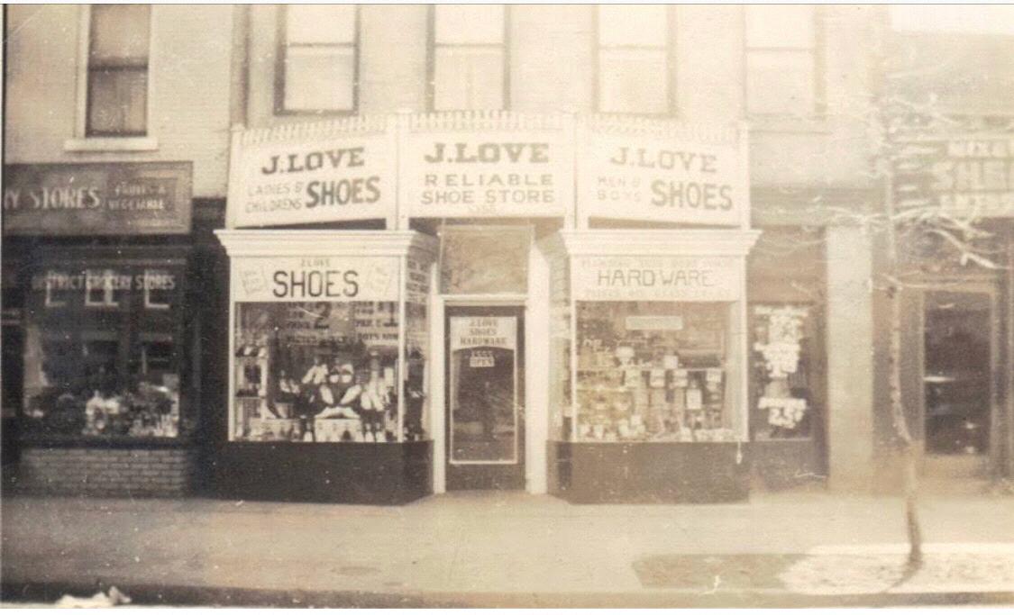 Love Family shoe store in Washington, DC