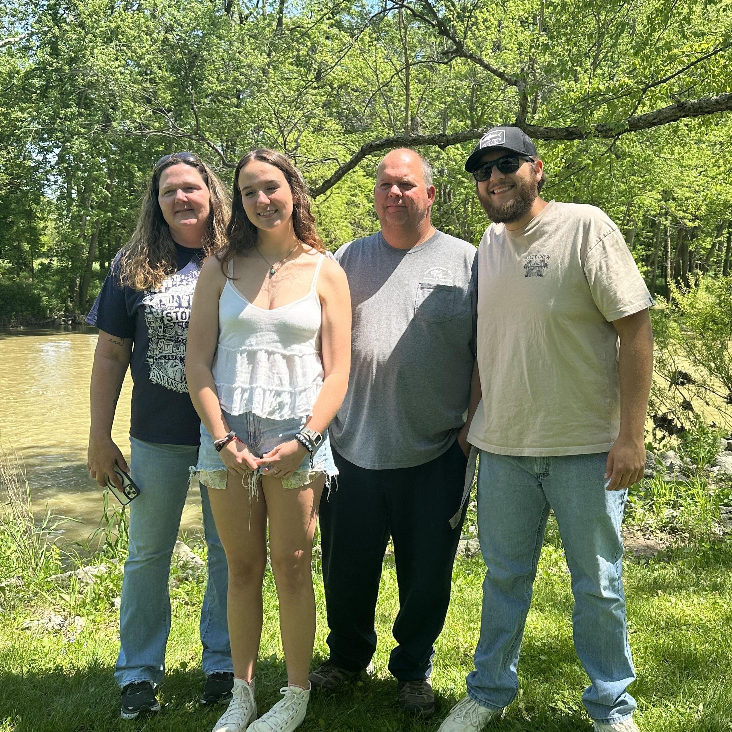 Jennifer, Jenna, Chad, and Ethan