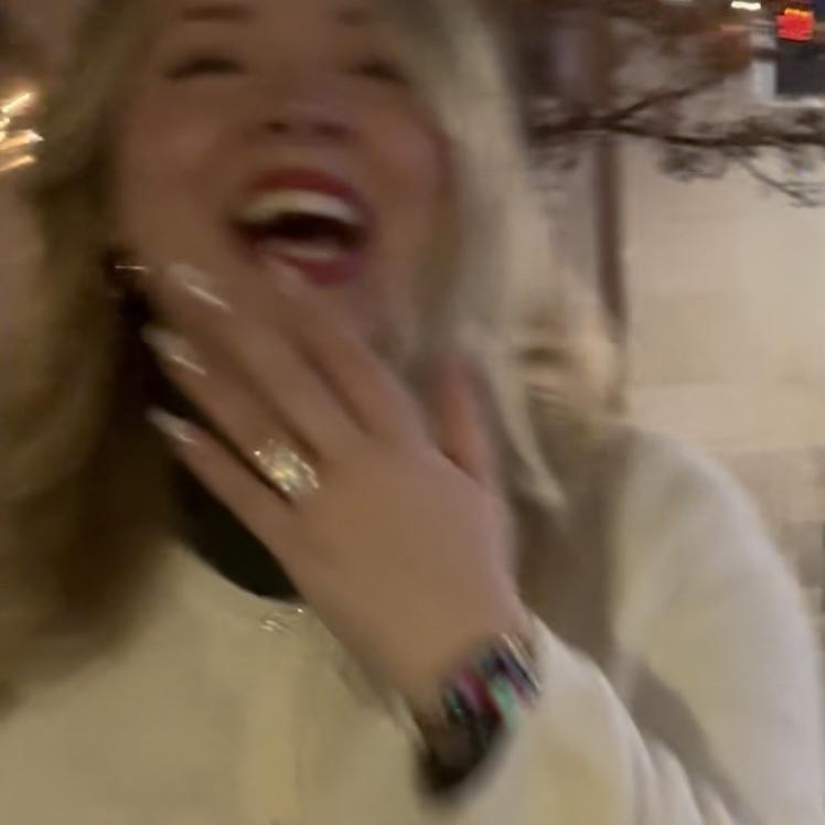 My reaction to getting engaged!!