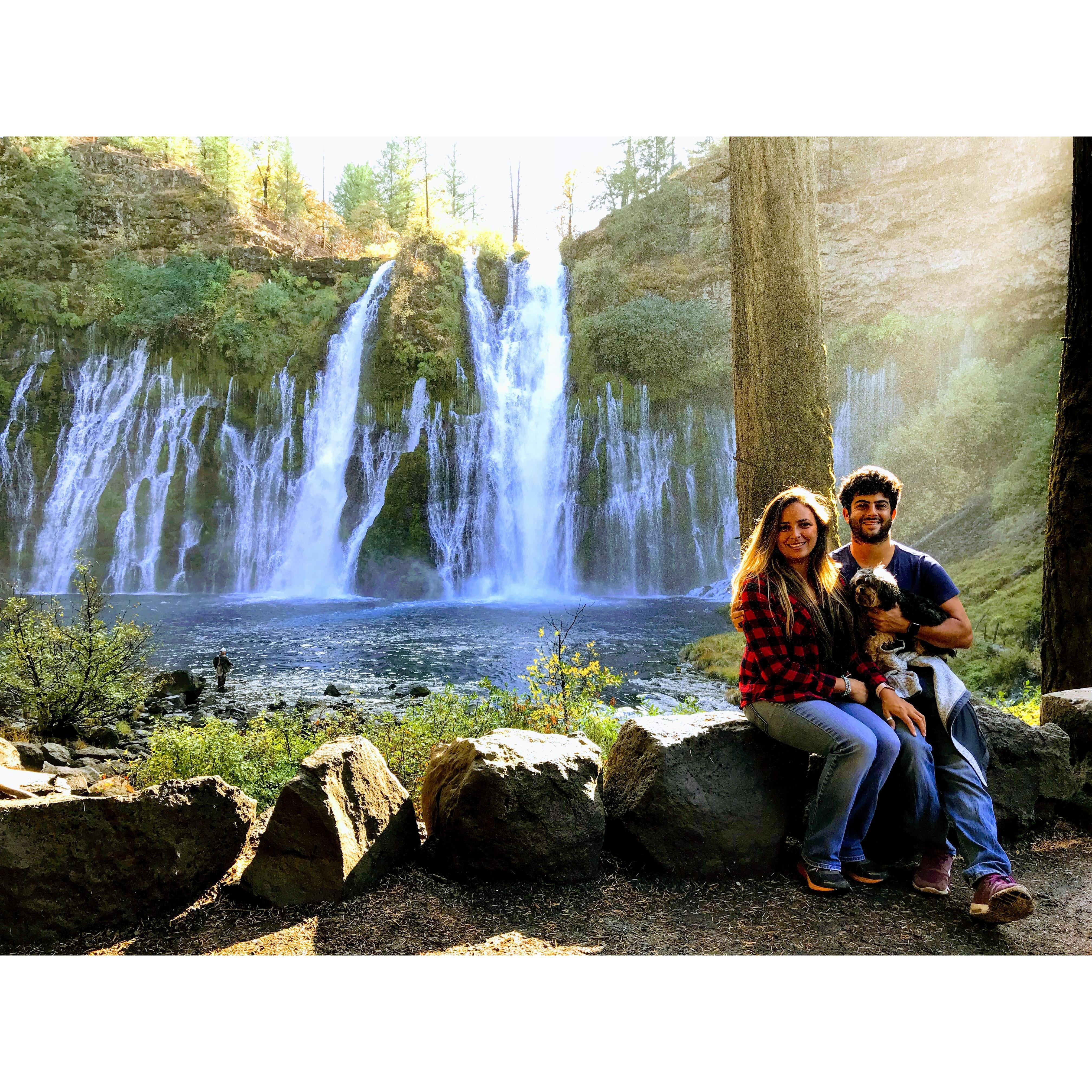 Burney Falls at McArthur Burney State Park in Burney, California