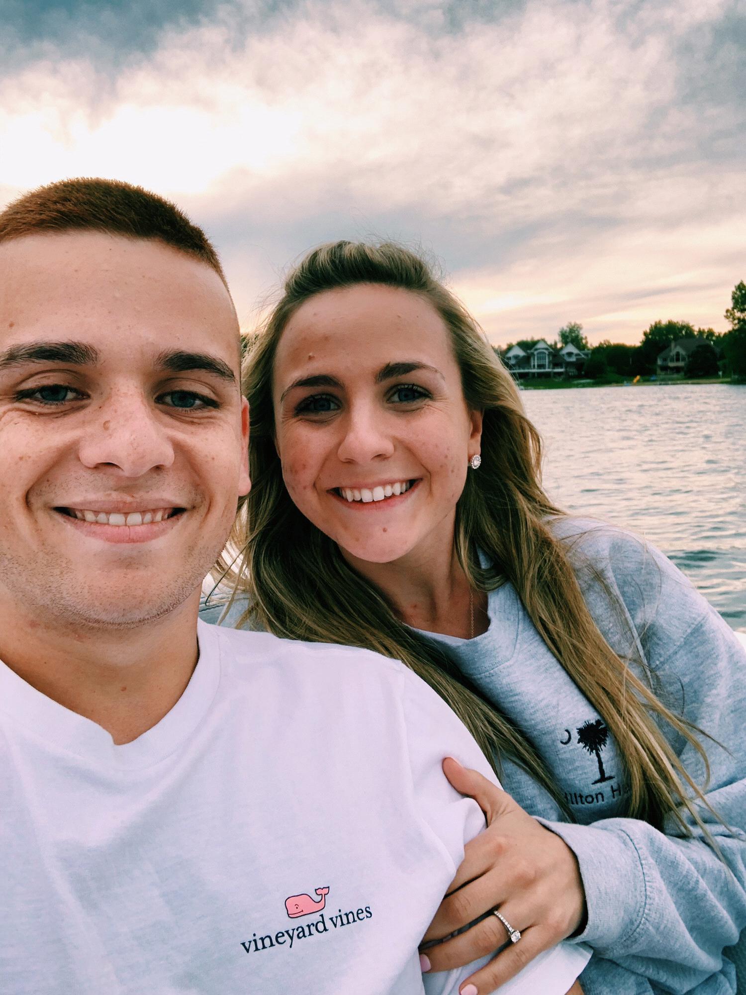 Enjoying time on the lake during the Michigan summer☺️