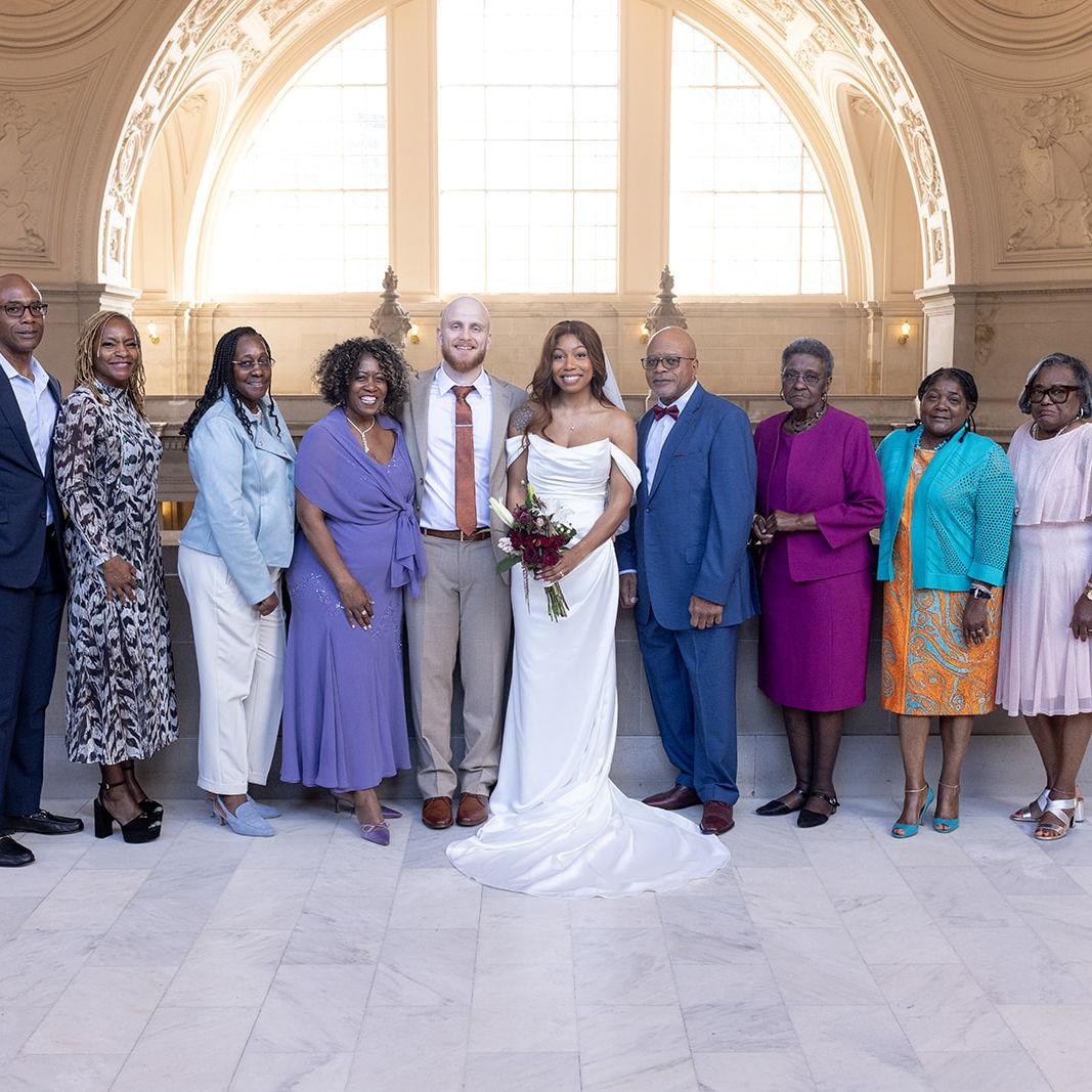 Daniel and Moriah's Wedding Ceremony - March 2, 3036, San Francisco, CA