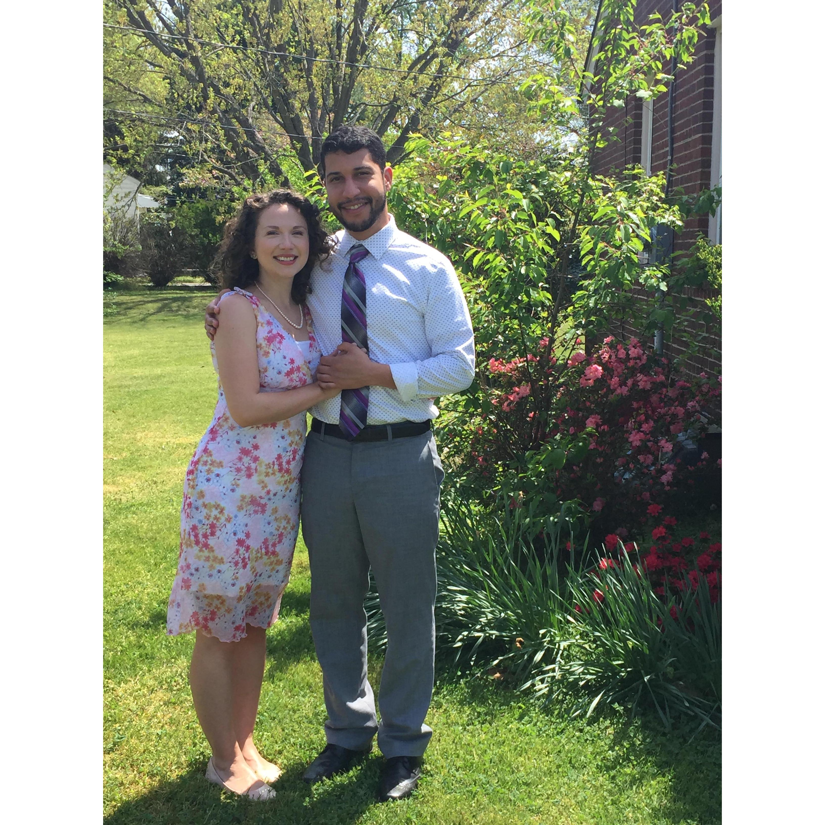 First Easter.