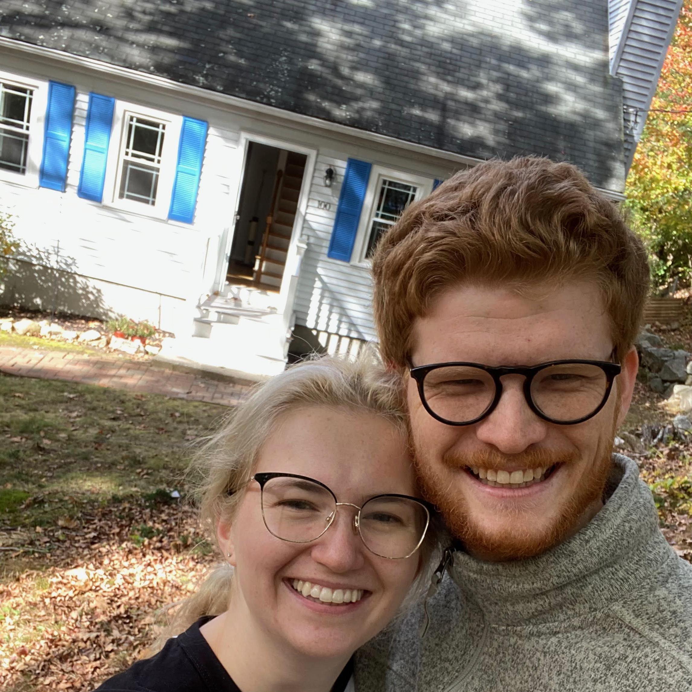Moving into our first house together! 2021