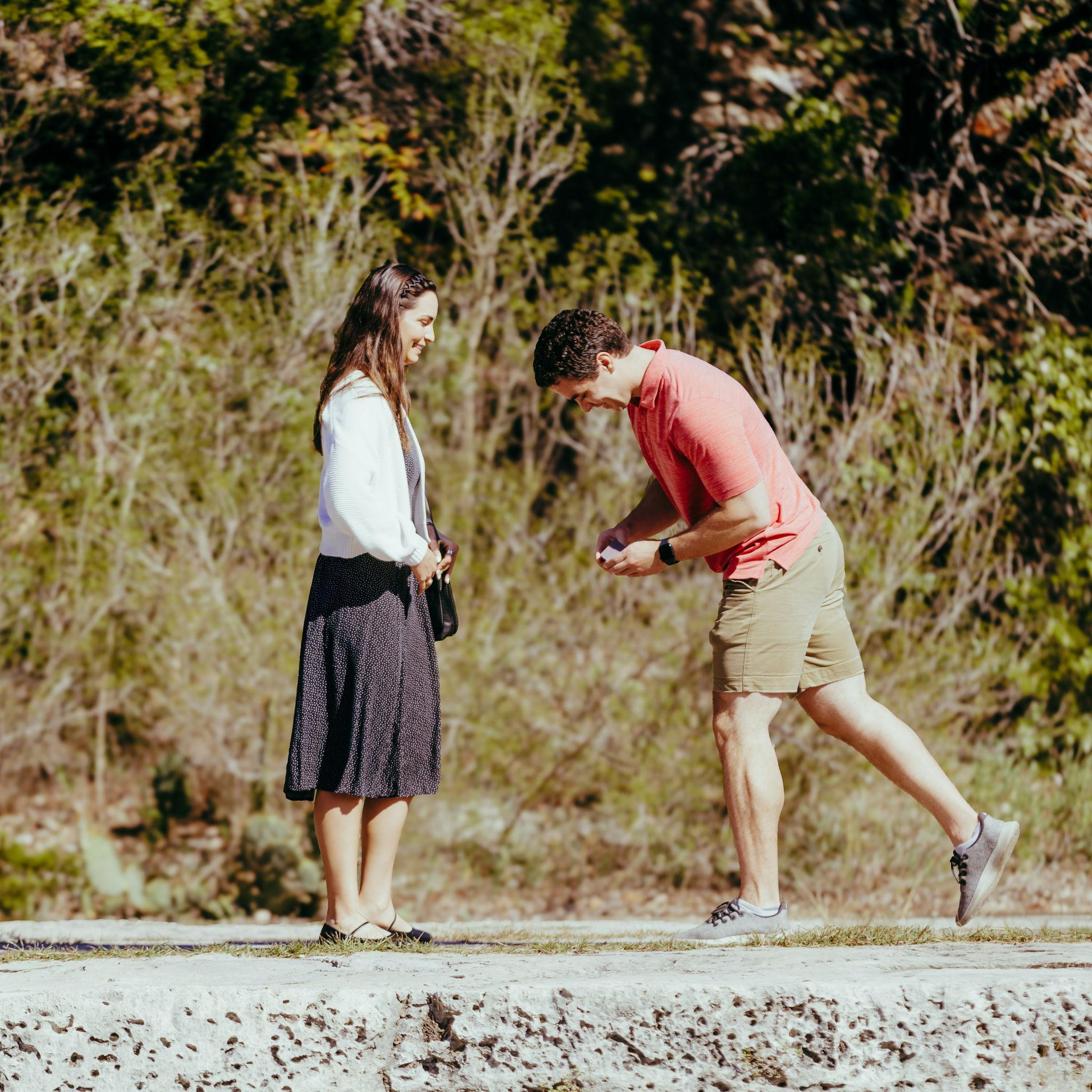 ...and then Grant asked me (Jillian) to marry him!