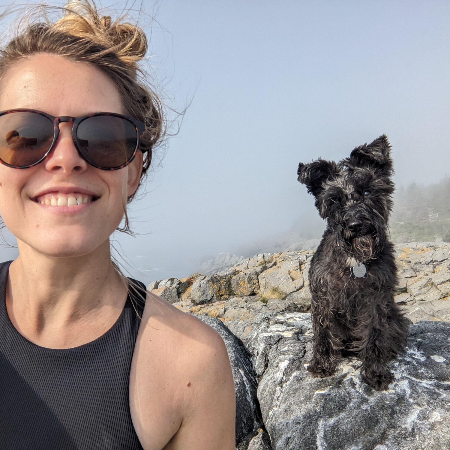 Darla at Monhegan