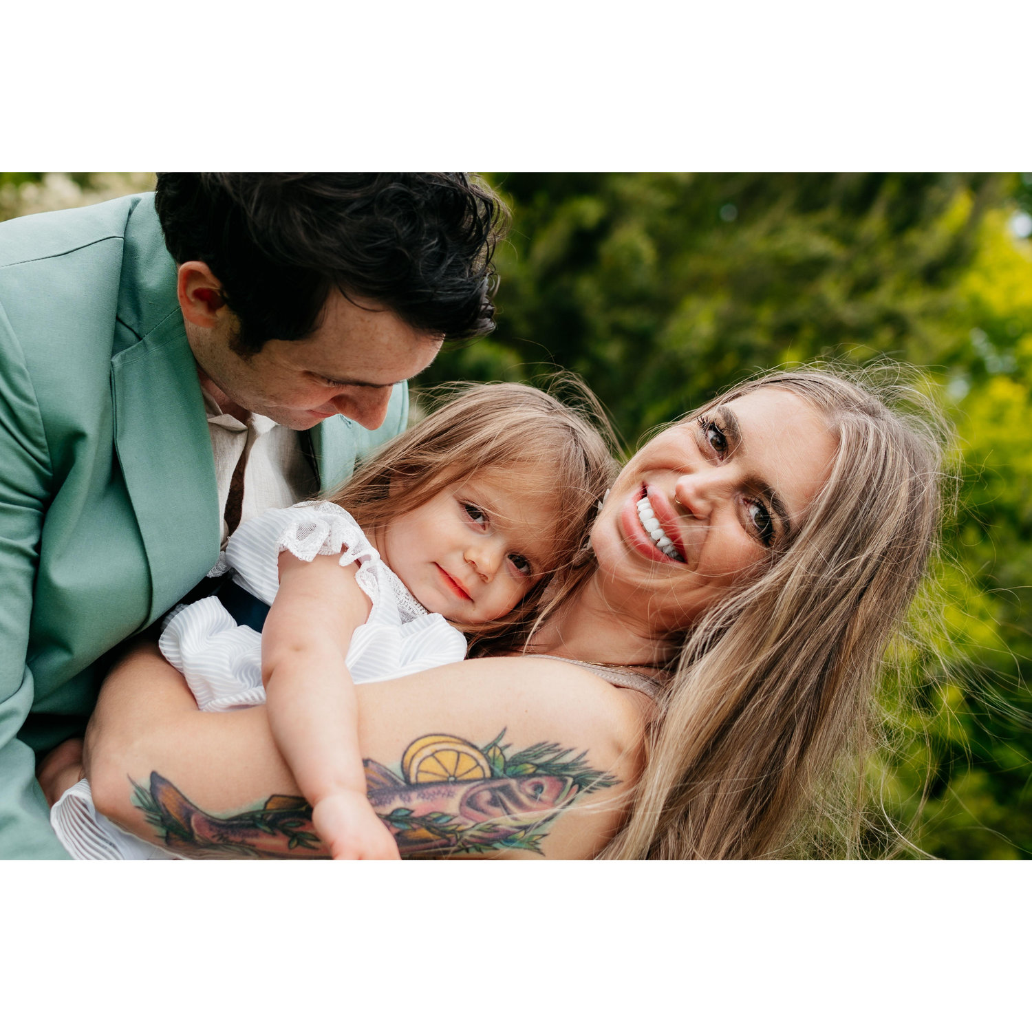 Our first professional family photo shoot.