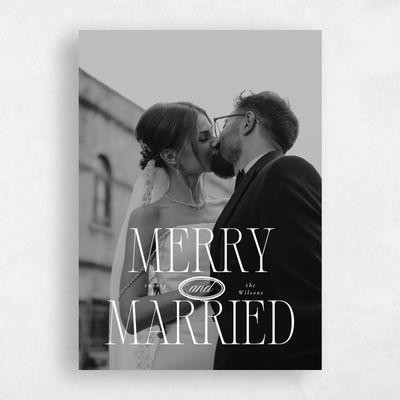 Multi-Colored Holiday Card - Ivory