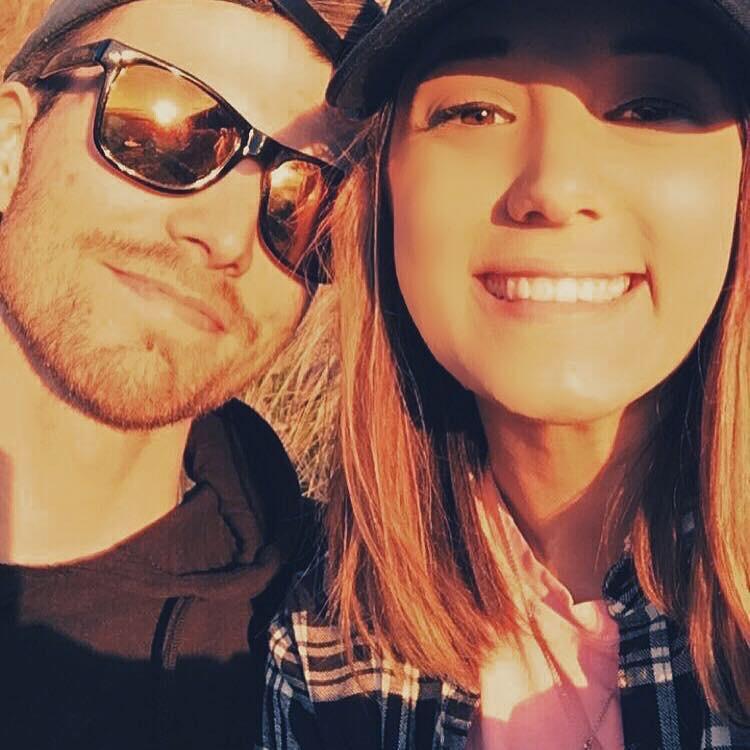 Our first photo together