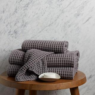 4-Piece Waffle Bath Towel Set