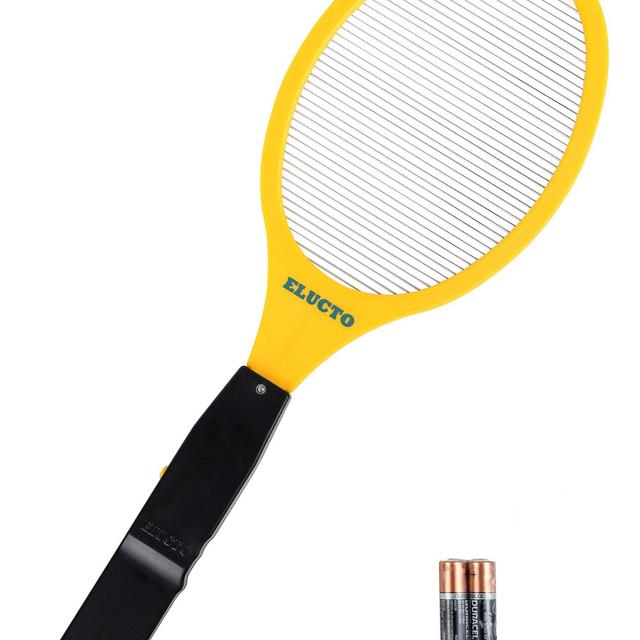 Elucto Electric Bug Zapper Fly Swatter Zap Mosquito Best for indoor and Outdoor Pest Control(AA Batteries Included)