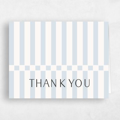 Blue Whisper Wedding Thank You - Sabbia Landscape