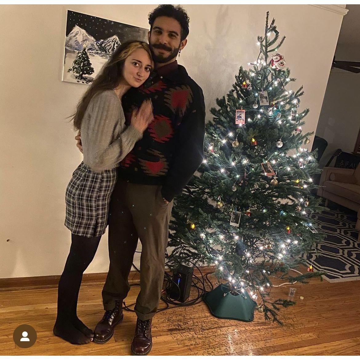 before Christmas at the Beaverdale house in Des Moines, IA December 2021