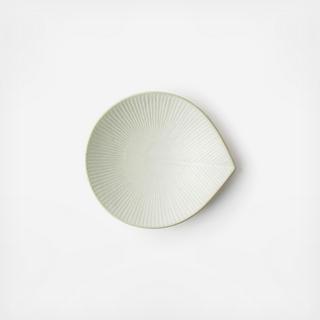 Moa Leaf Appetizer Plate, Set of 4