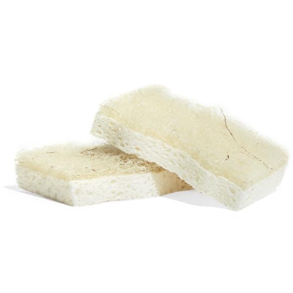 Coconut Scrubber Sponge, Set of 2