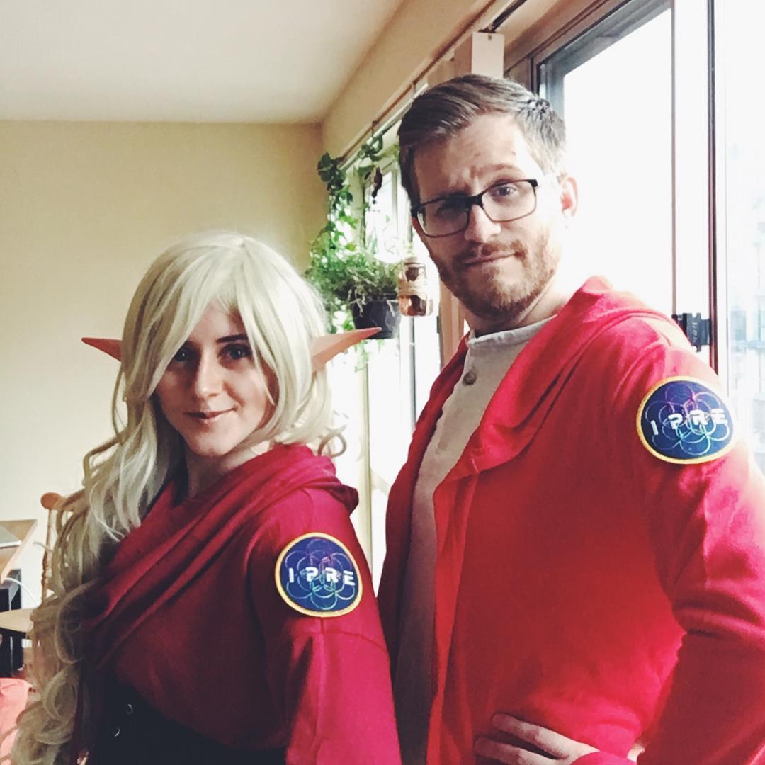 Our first time going to C2E2 as characters from The Adventure Zone!