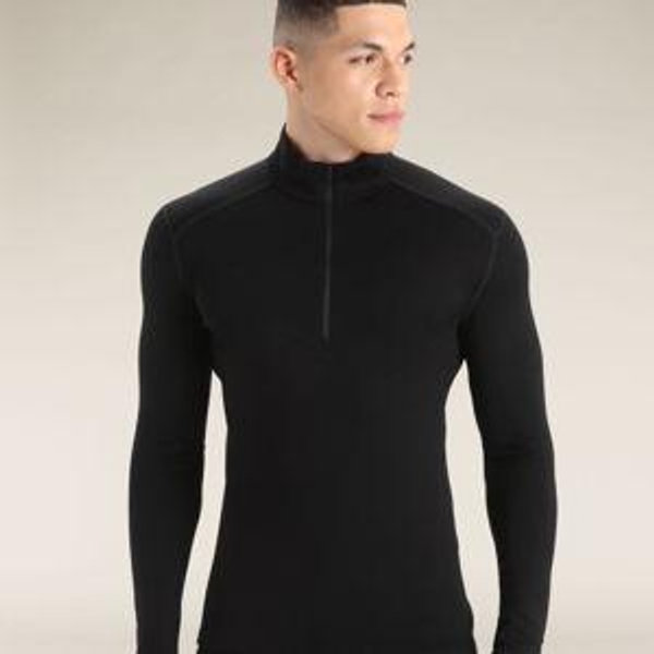 Merino 260 Tech Long Sleeve Half Zip Thermal Top - Large