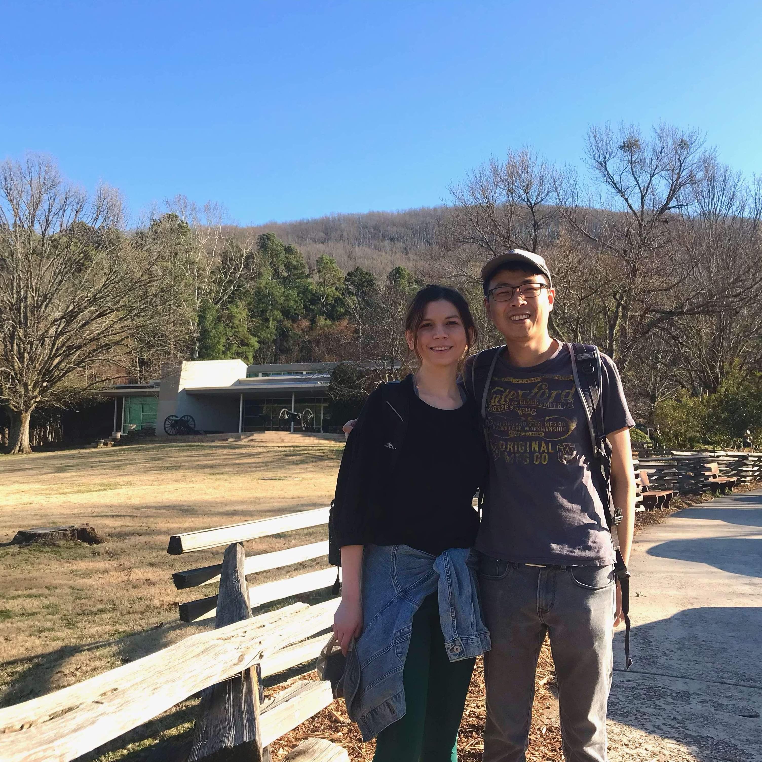 We spent time with Morgan's family at Kennesaw Mountain in Georgia