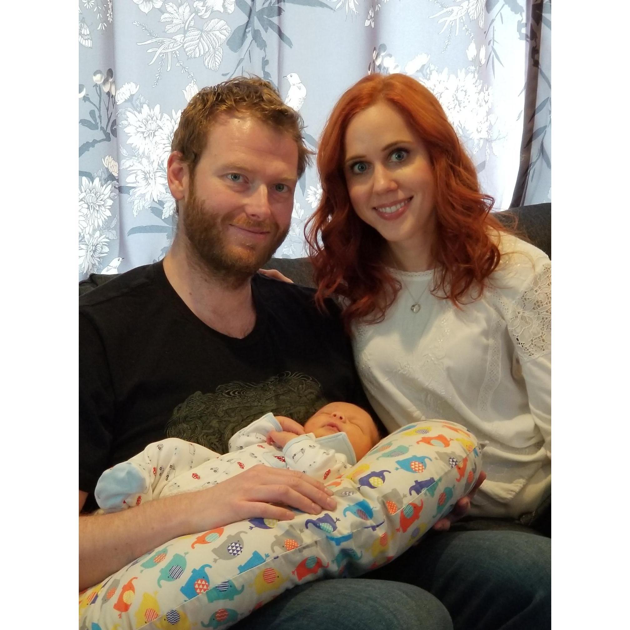 Welcoming sweet Baby Will, our youngest nephew. Photo taken in April 2019.