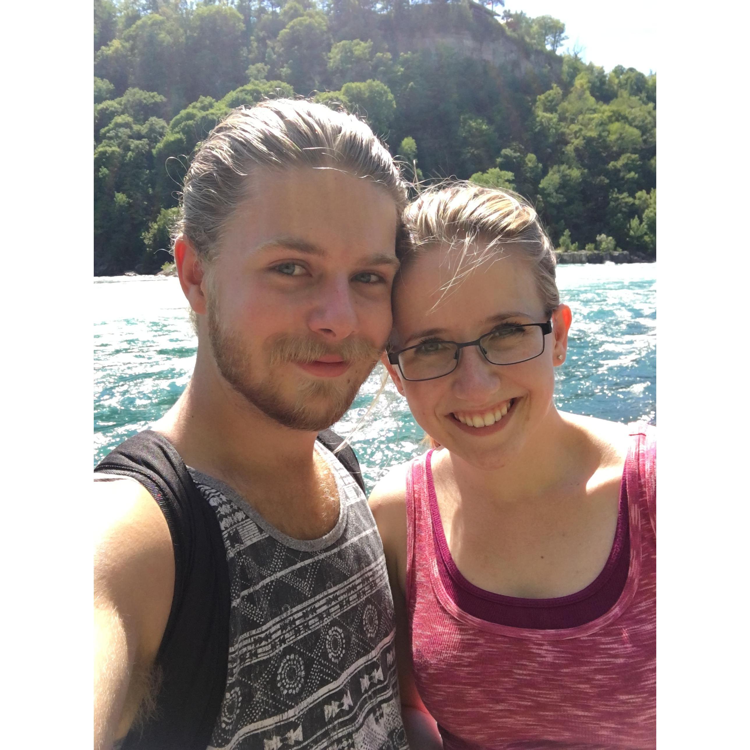 July 2016 - Kaitlin and I joined her dad and brothers for a day trip up to Niagara Falls for a bit of hiking.