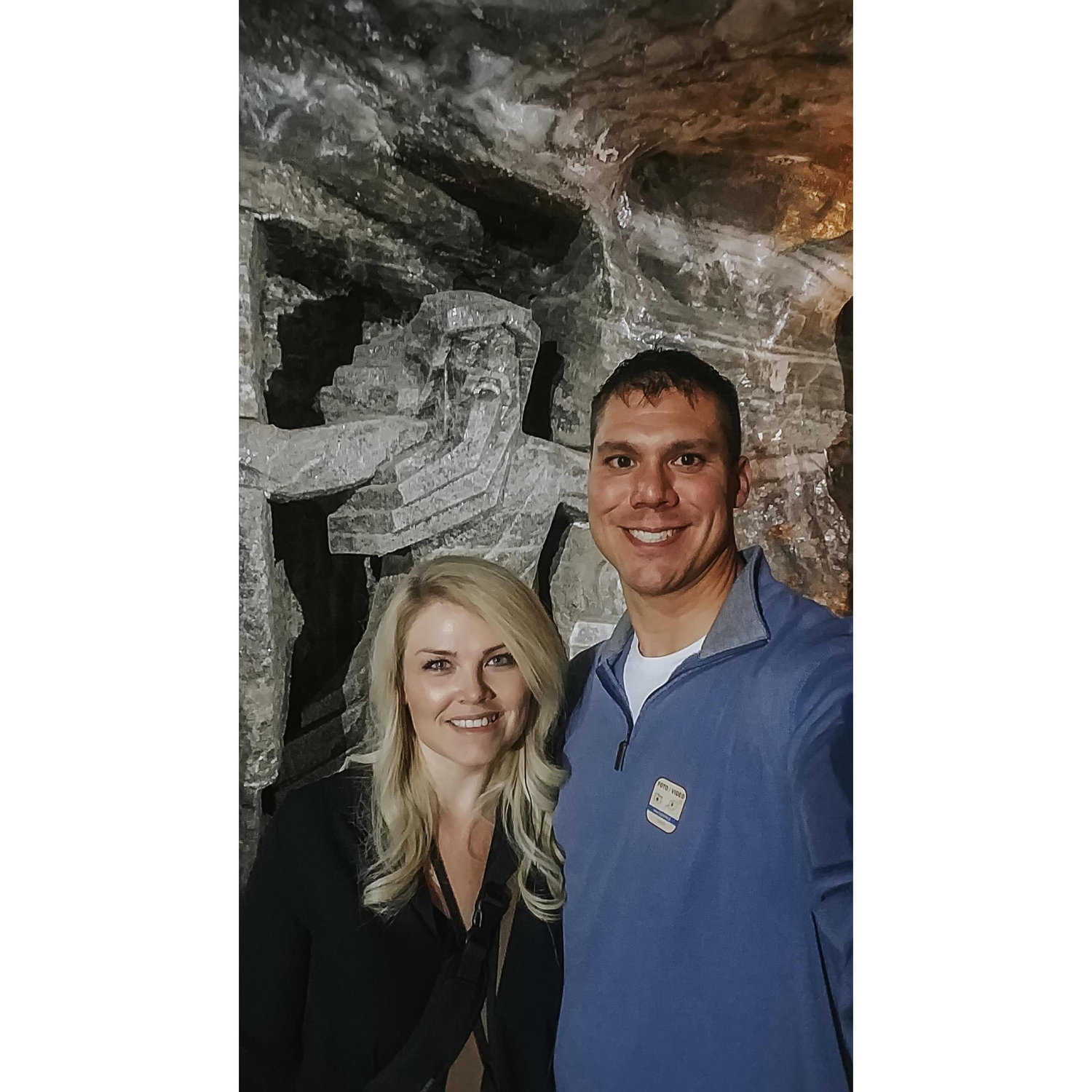 Salt mine in Krakow, Poland 2018