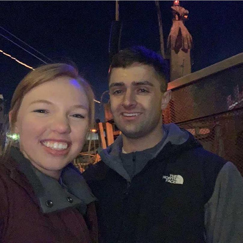 I let Tyler pick the date, so he took me to the scariest haunted house in SLC. Never again! I was terrified, and he thought it was hilarious. - Nov 2019