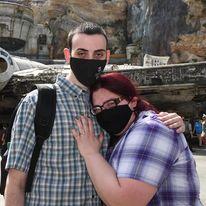 Proposal aftermath. Yes I was bawling! -Chaille