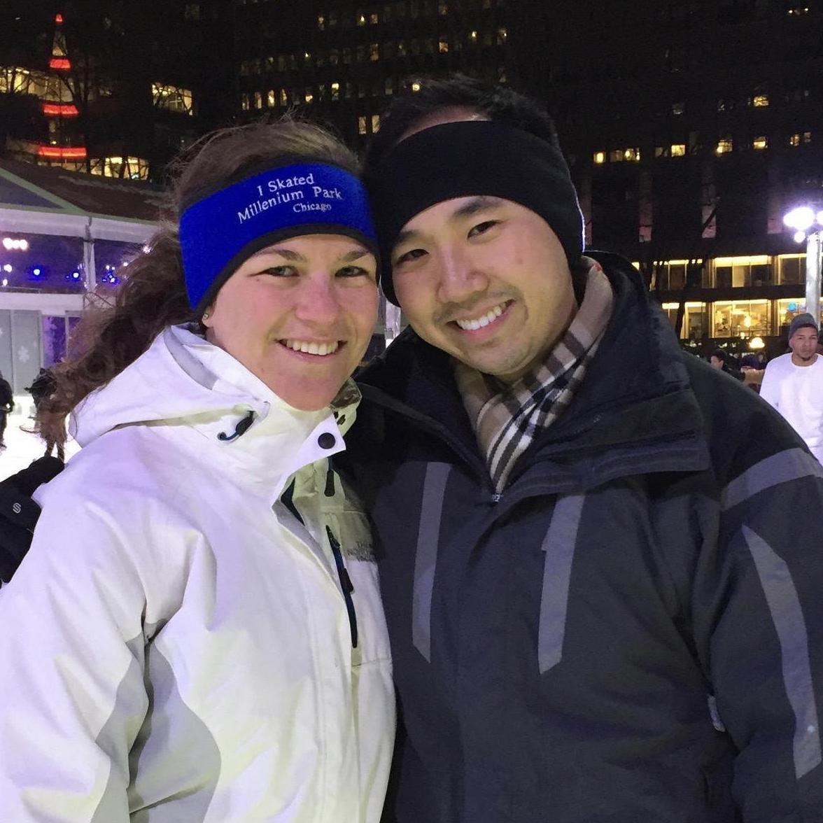 Date night at Bryant Park